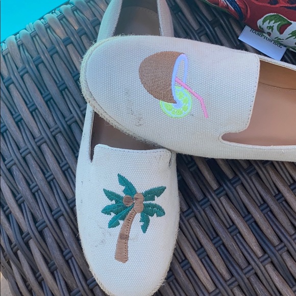 J.Crew coconut drink/tree Espadrille - Picture 2 of 5
